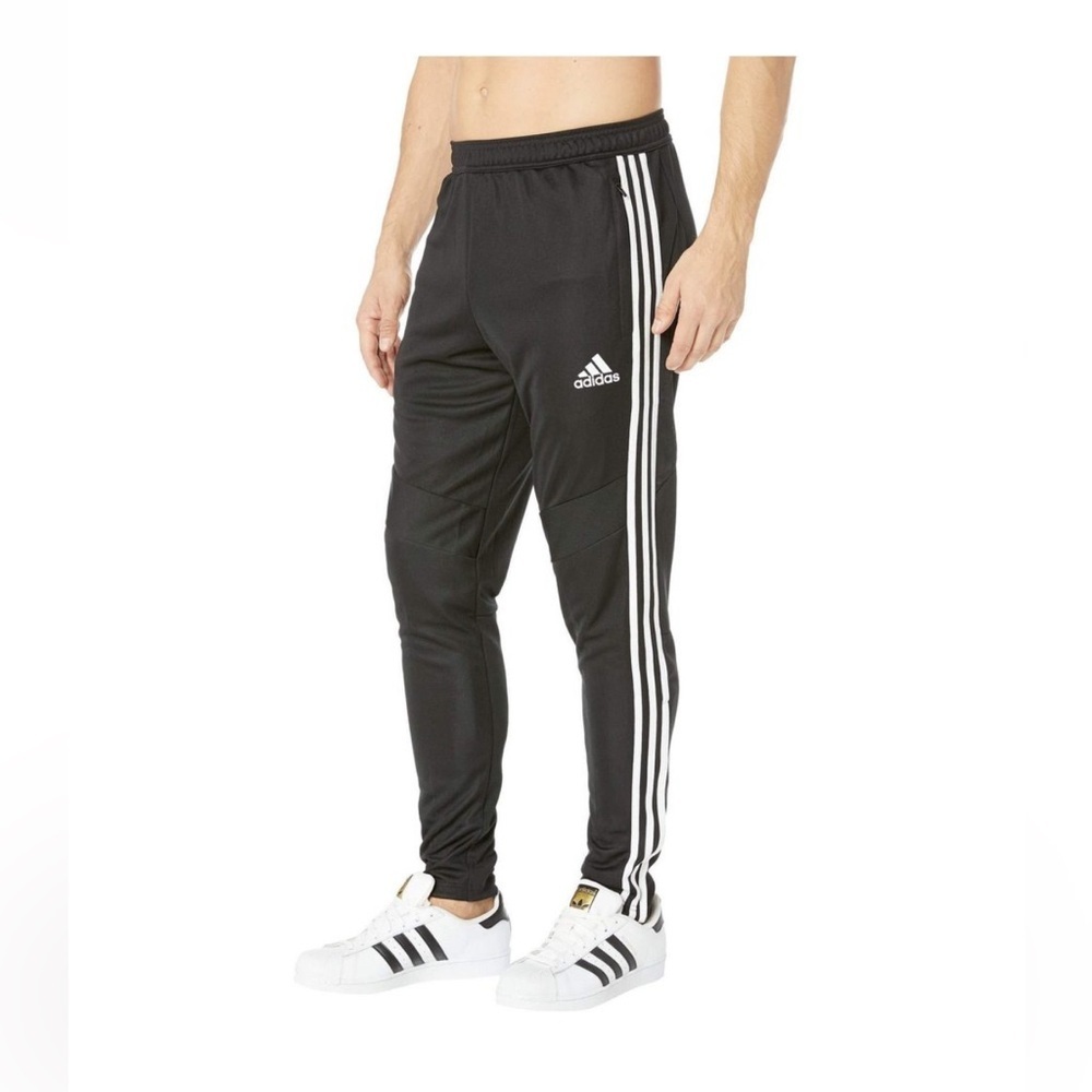 Adidas Men’s Tiro Training Track Soccer Ankle Zip Pants Joggers Sweats Large
